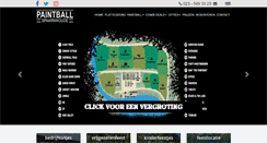 Desktop Screenshot of paintballspaarnwoude.nl